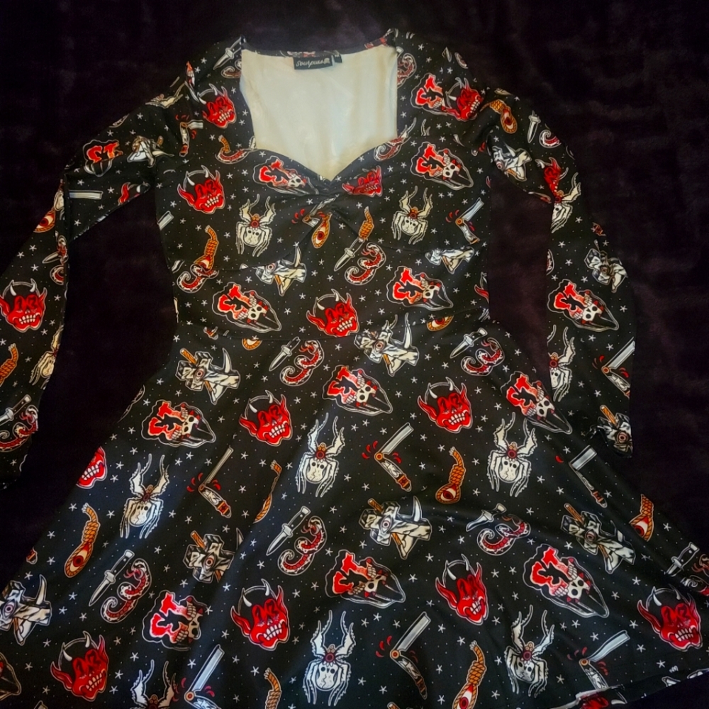 Sourpuss Kills and Thrills Dress size M